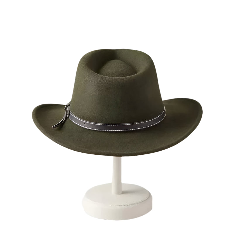 Men's Handmade Cashmere Western Hat