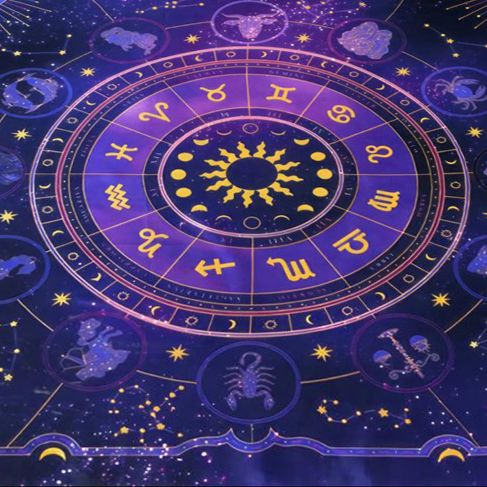 Colorful Tarot  Altar Cloth
