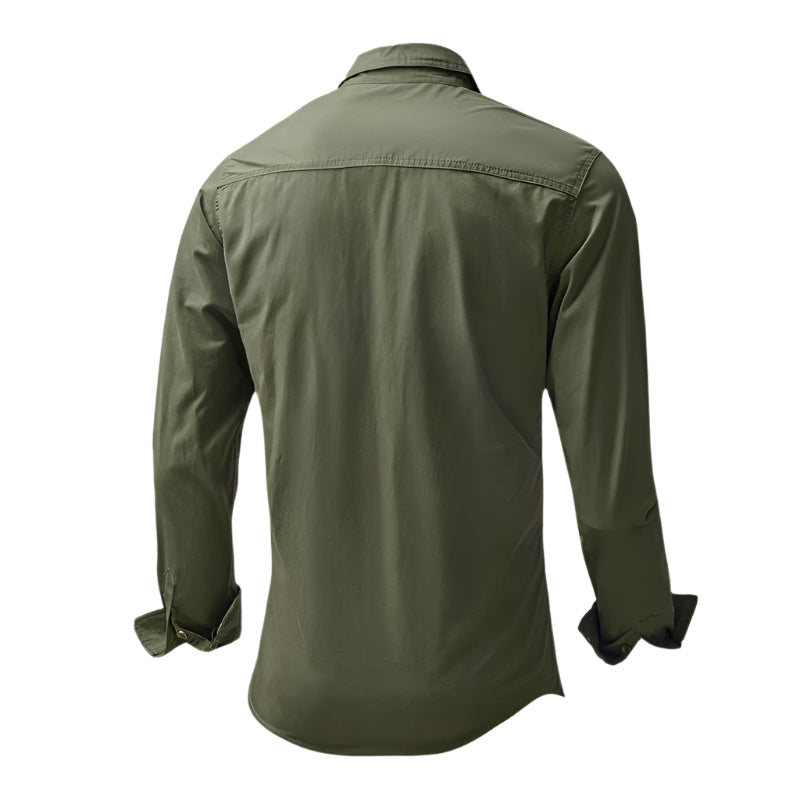 Men's Long Sleeve Cotton Shirt