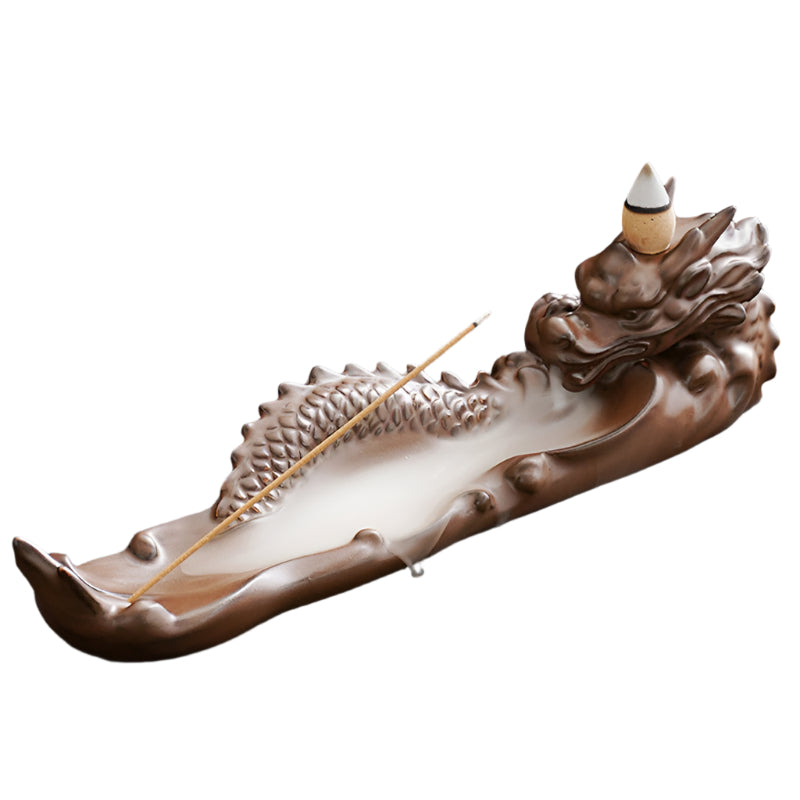 Ceramic Dragon Incense Burner