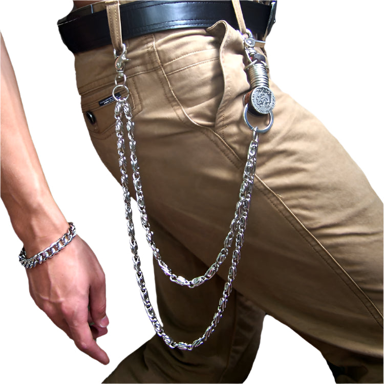 Men's Only The Brave Metal Belt Loop Chain