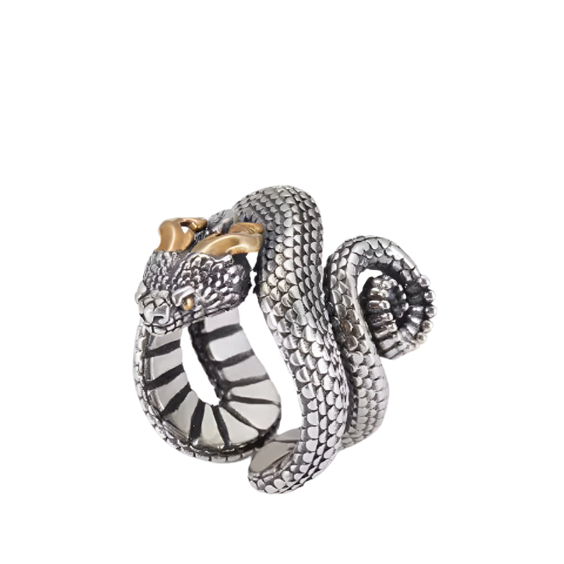 925 Sterling Silver Dragon Ring