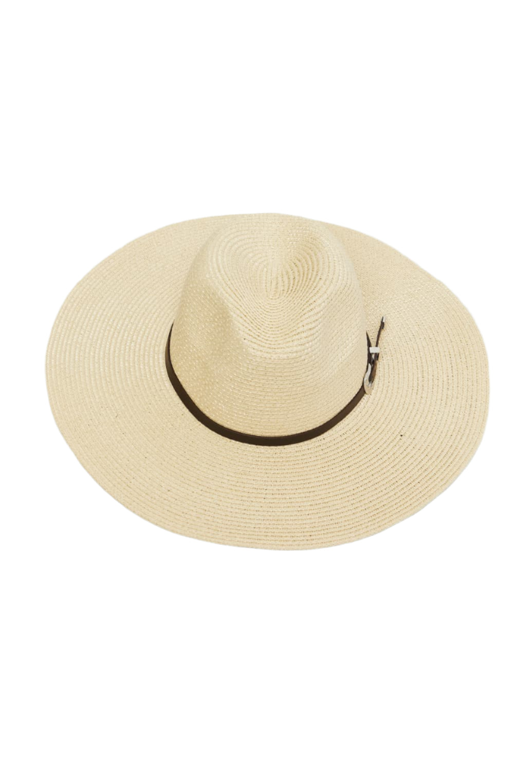 Fame Boho Summer Straw Fedora Hat