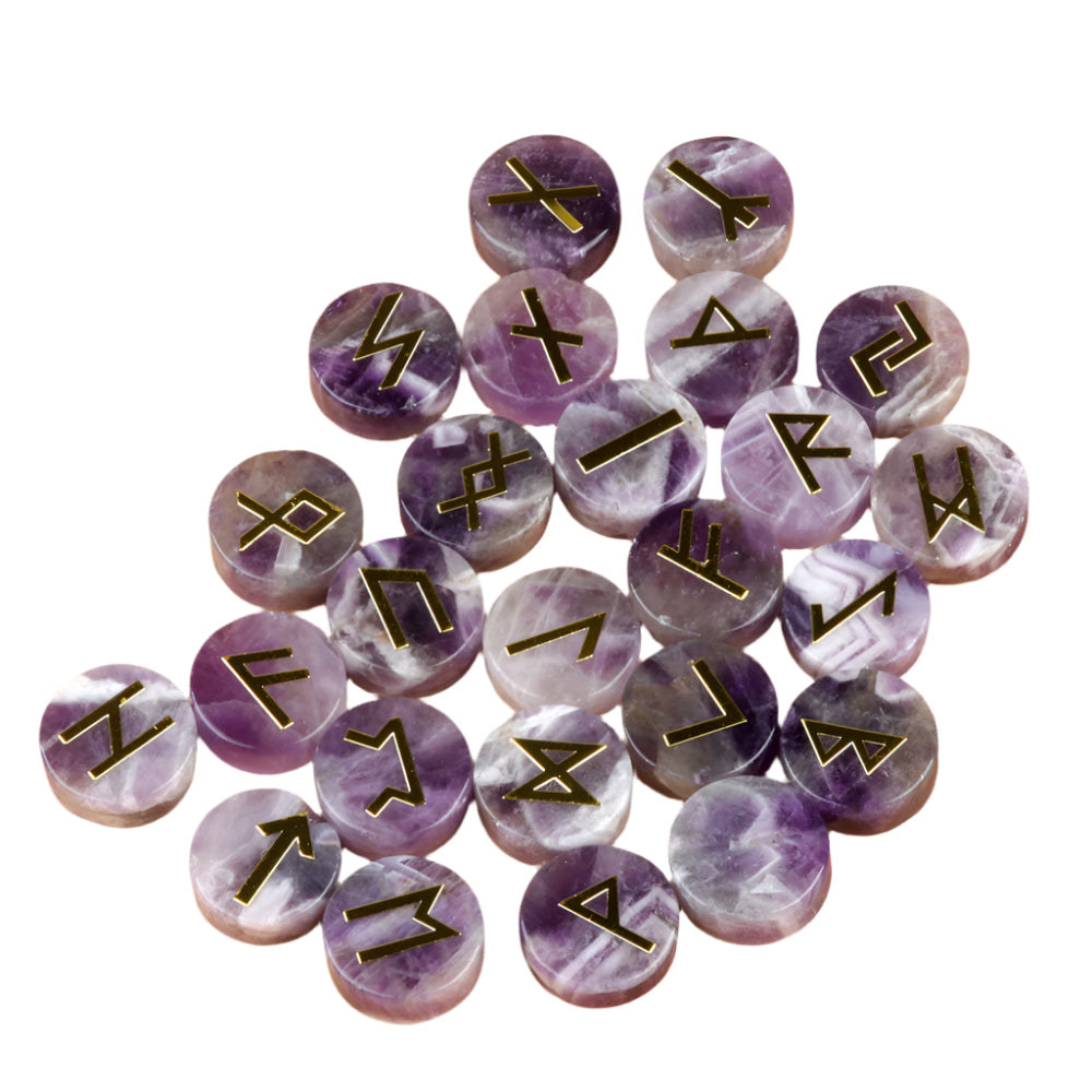 Crystal Norse Elder Futhark Rune Sets