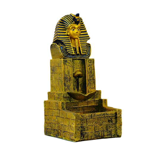 Resin Egyptian Pharaoh Incense Burner