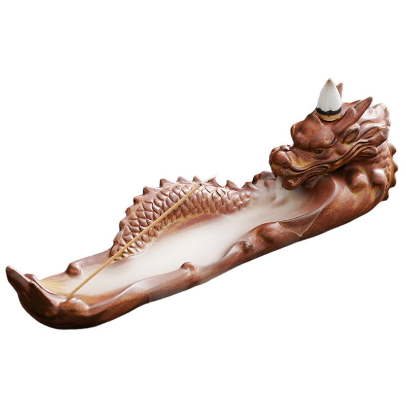 Ceramic Dragon Incense Burner