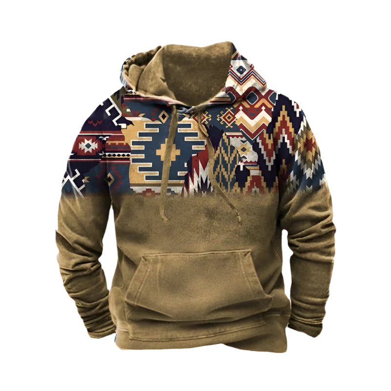 Men's USA Hooded 3D Print Sweatshirt