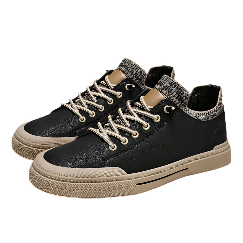 Men's Cowhide Leather Board Shoes
