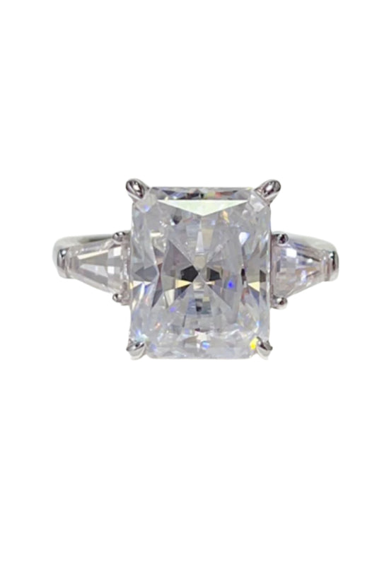 5 Carat Moissanite 925 Sterling Silver Ring