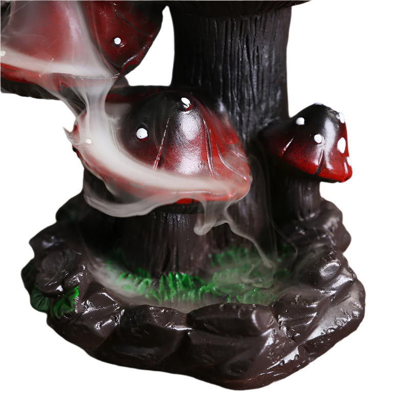 Resin Backflow Mushroom Incense Burner