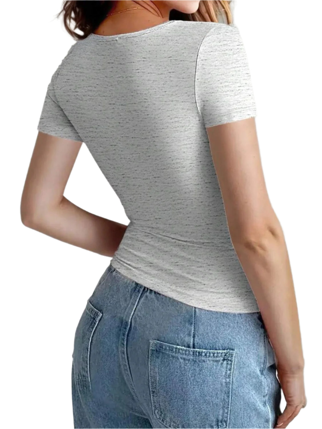 Round Neck Short Sleeve T-Shirt