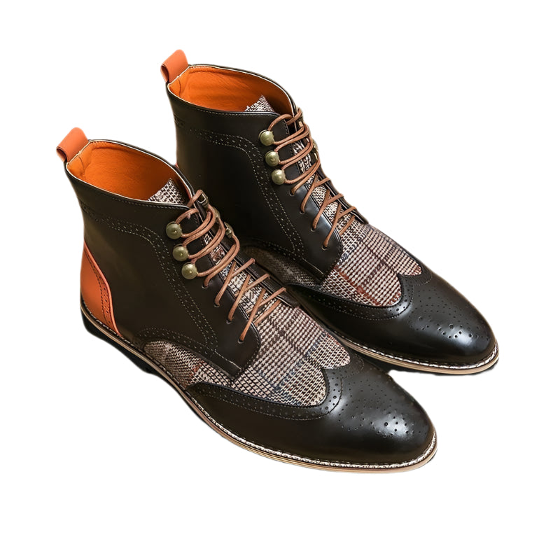 Men's Leather and Suede Boots