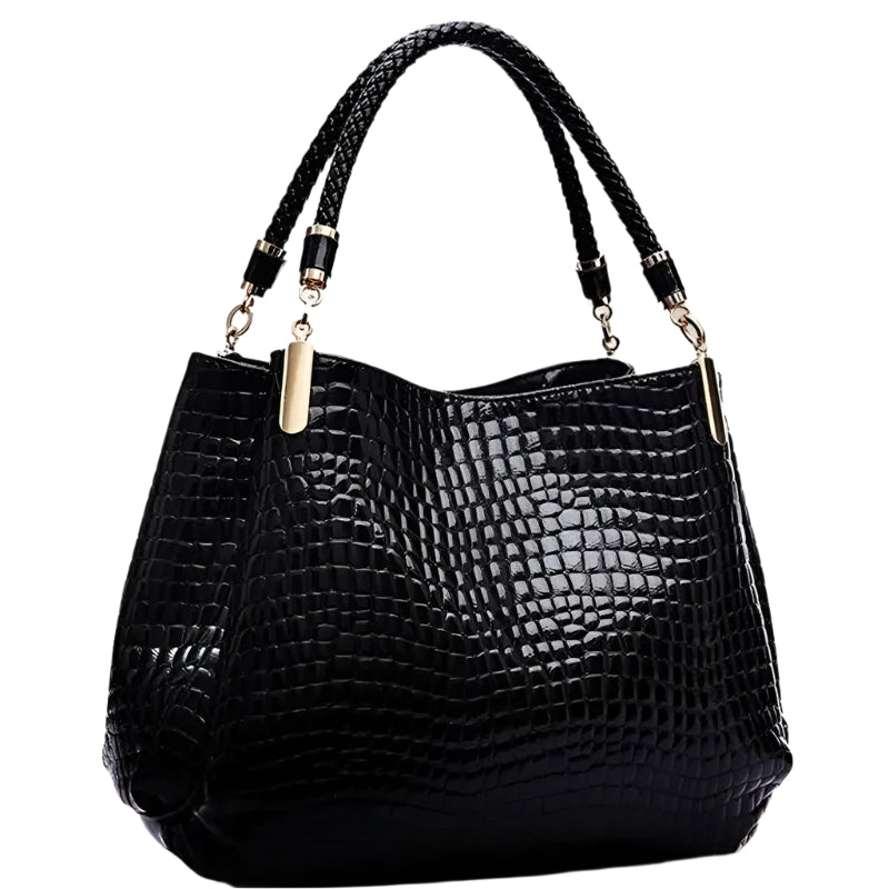 PU Leather Embossed Handbag