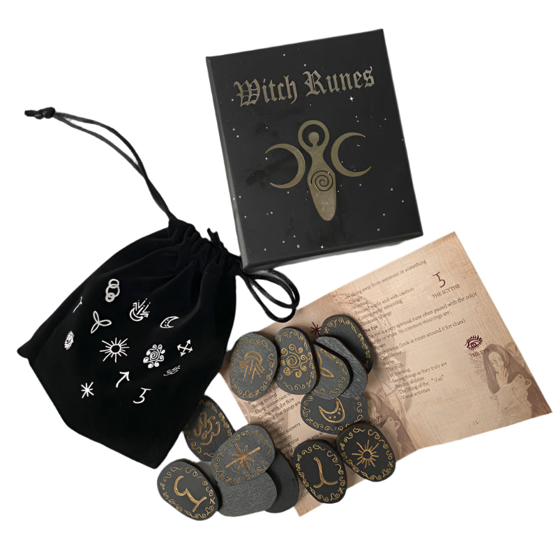 Sandal Wood Witch Runes