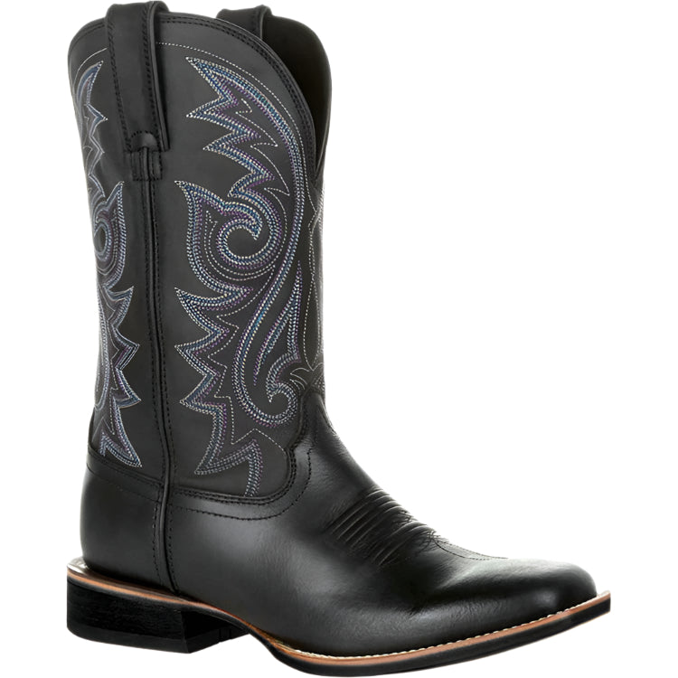 Men's PU Leather Wide Western Boots