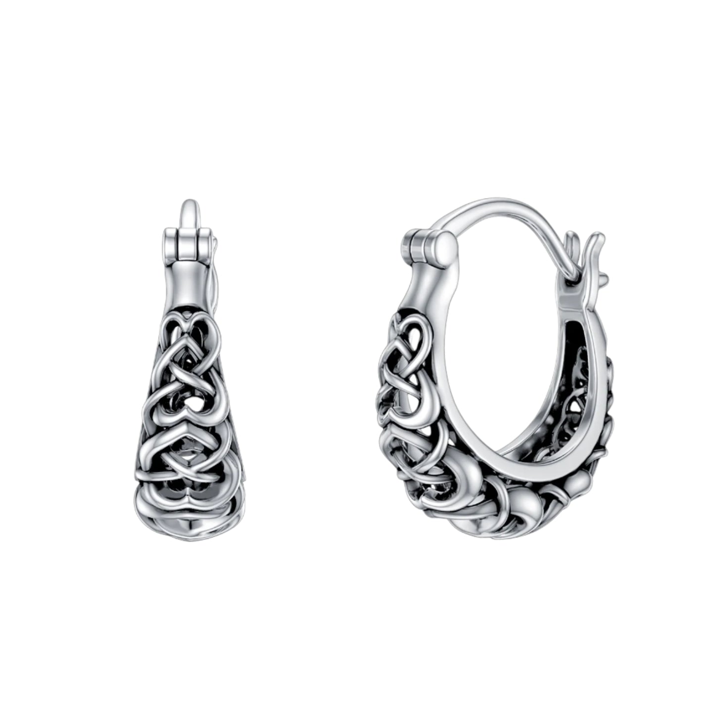 Celtic Knot 925 Sterling Silver Earrings