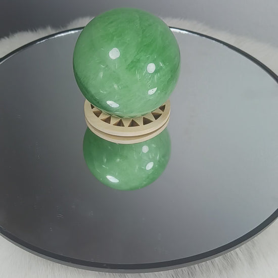 Green Fluorite Crystal Sphere
Norse Magic Store