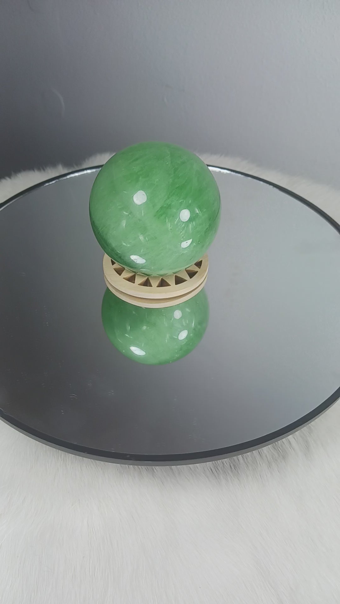 Green Fluorite Crystal Sphere
Norse Magic Store