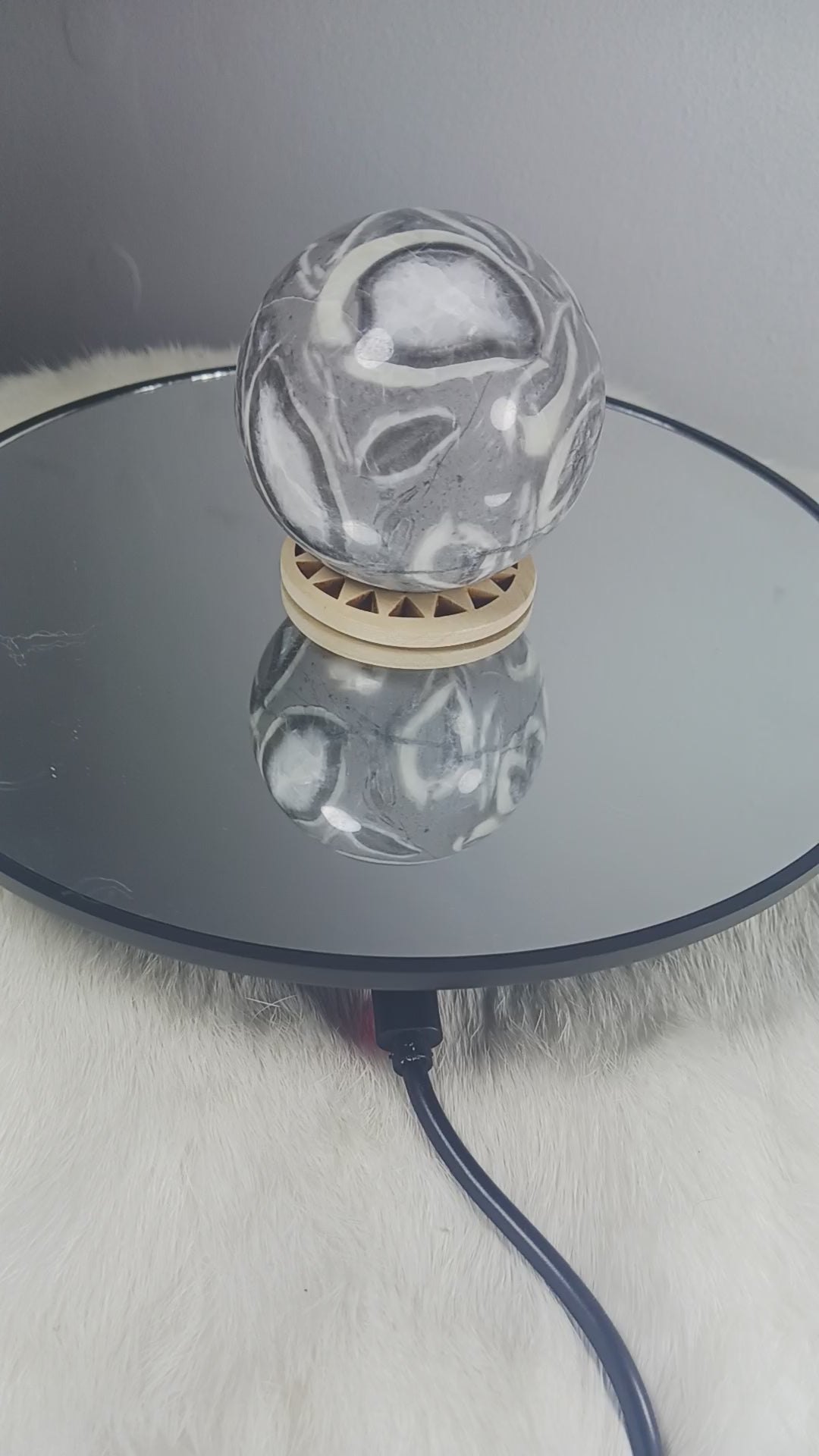 Thousand Eye Shell Jasper Crystal Sphere