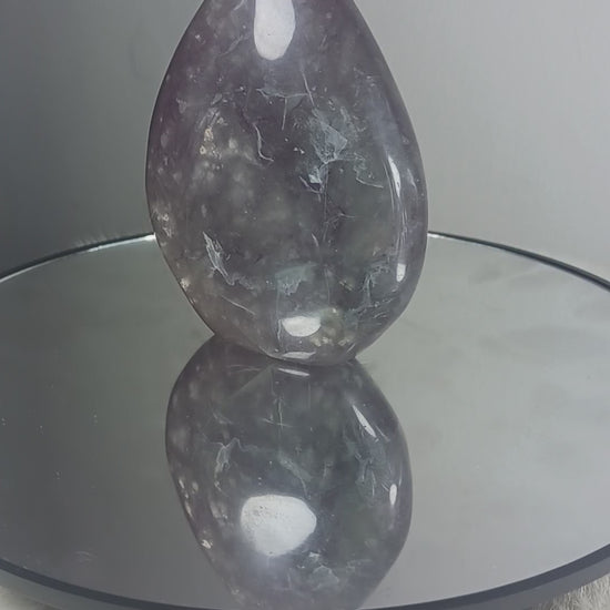 Purple Fluorite Crystal Teardrop Point
Norse Magic Store