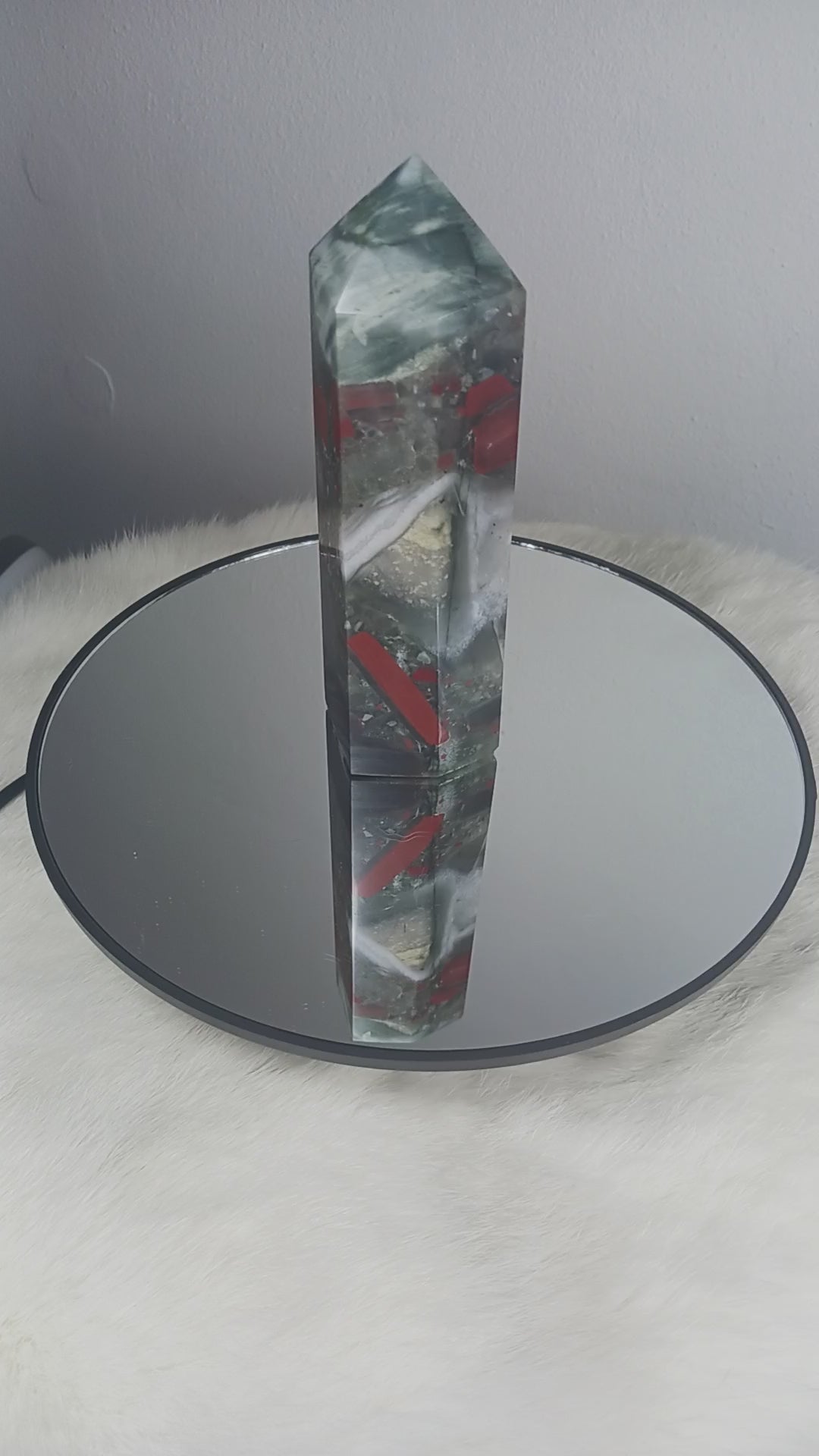 African Bloodstone Crystal Tower
Norse Magic Store