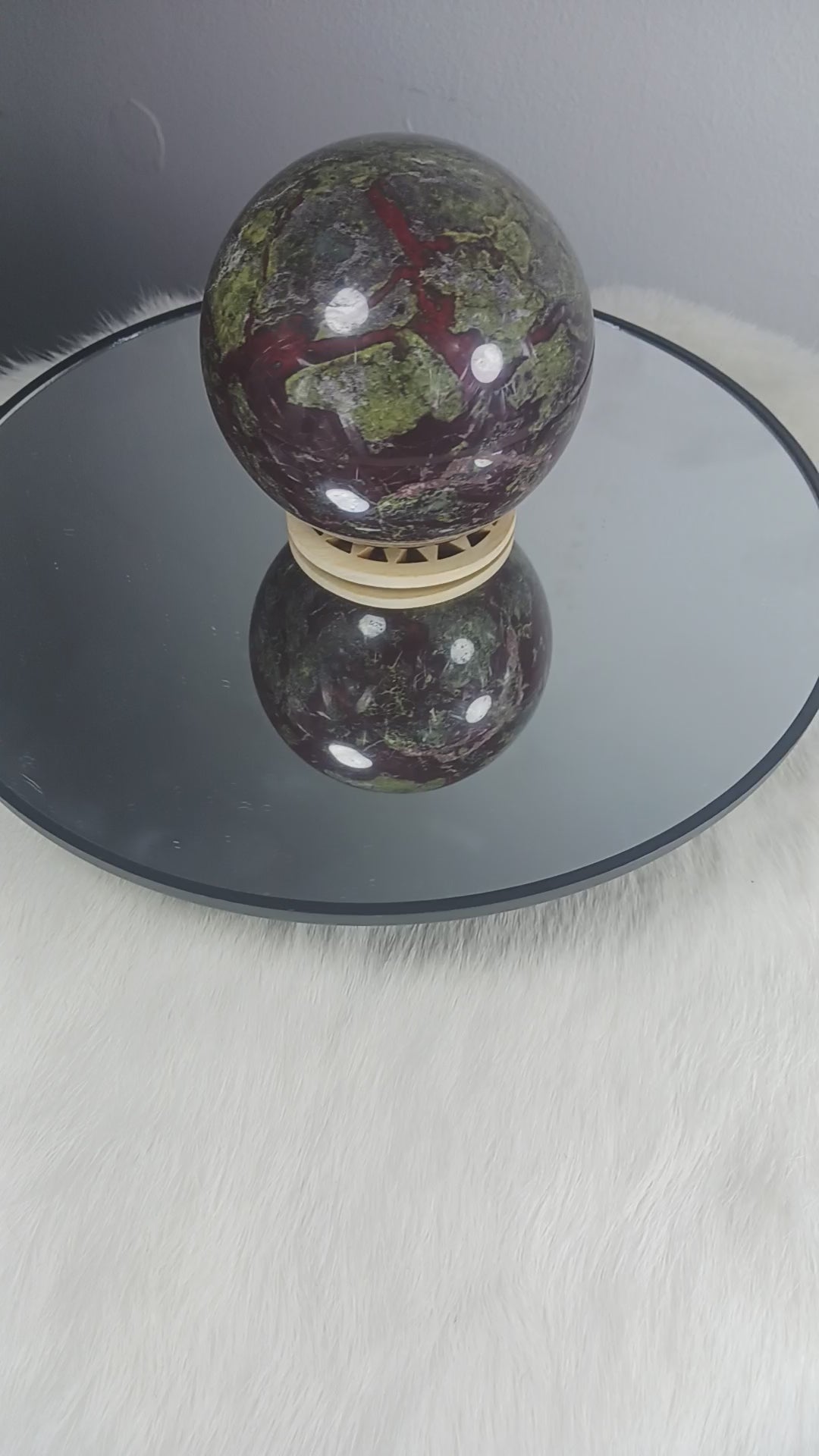 Dragon Blood Stone Crystal Sphere
Norse Magic Store