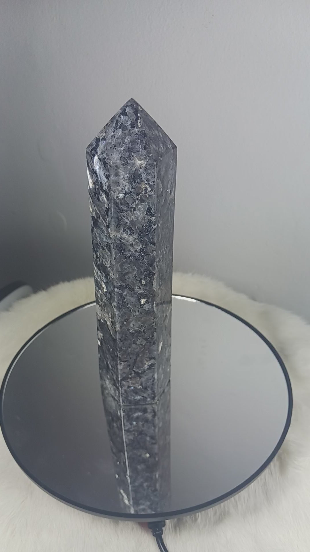 Larvikite Crystal Tall Tower
Norse Magic Store