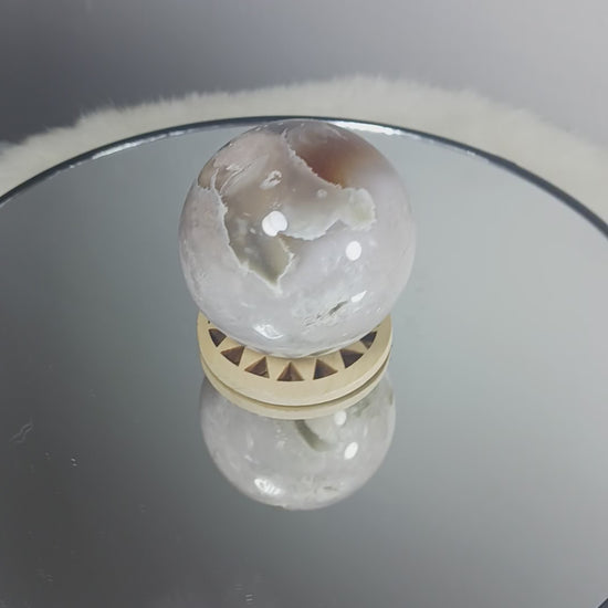 Flower Agate Crystal Sphere
Norse Magic Store