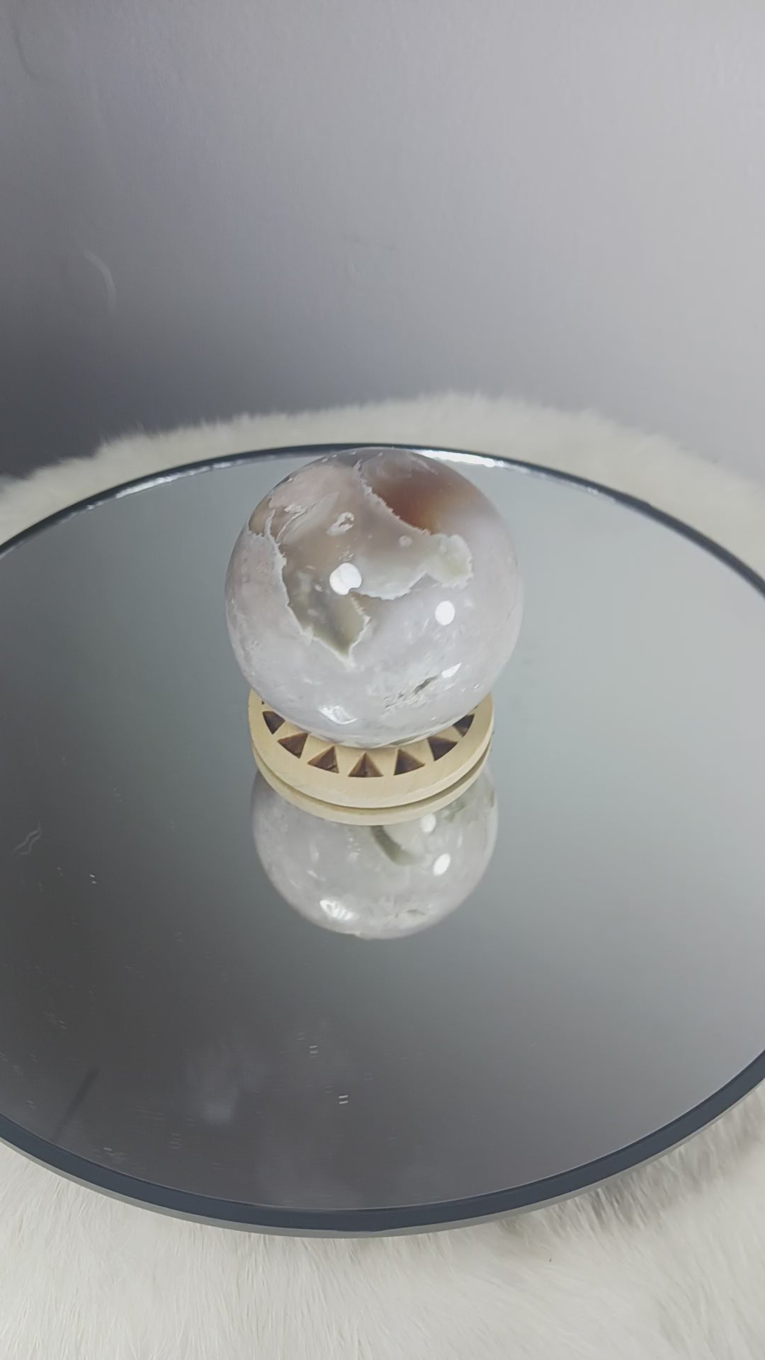 Flower Agate Crystal Sphere
Norse Magic Store