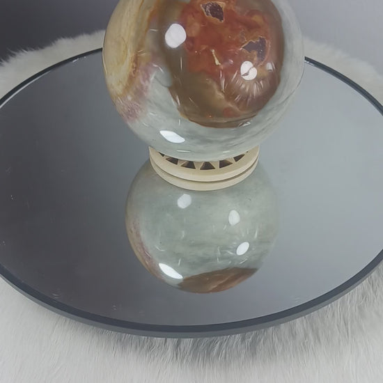 Polychrome Jasper Crystal Sphere
Norse Magic Store