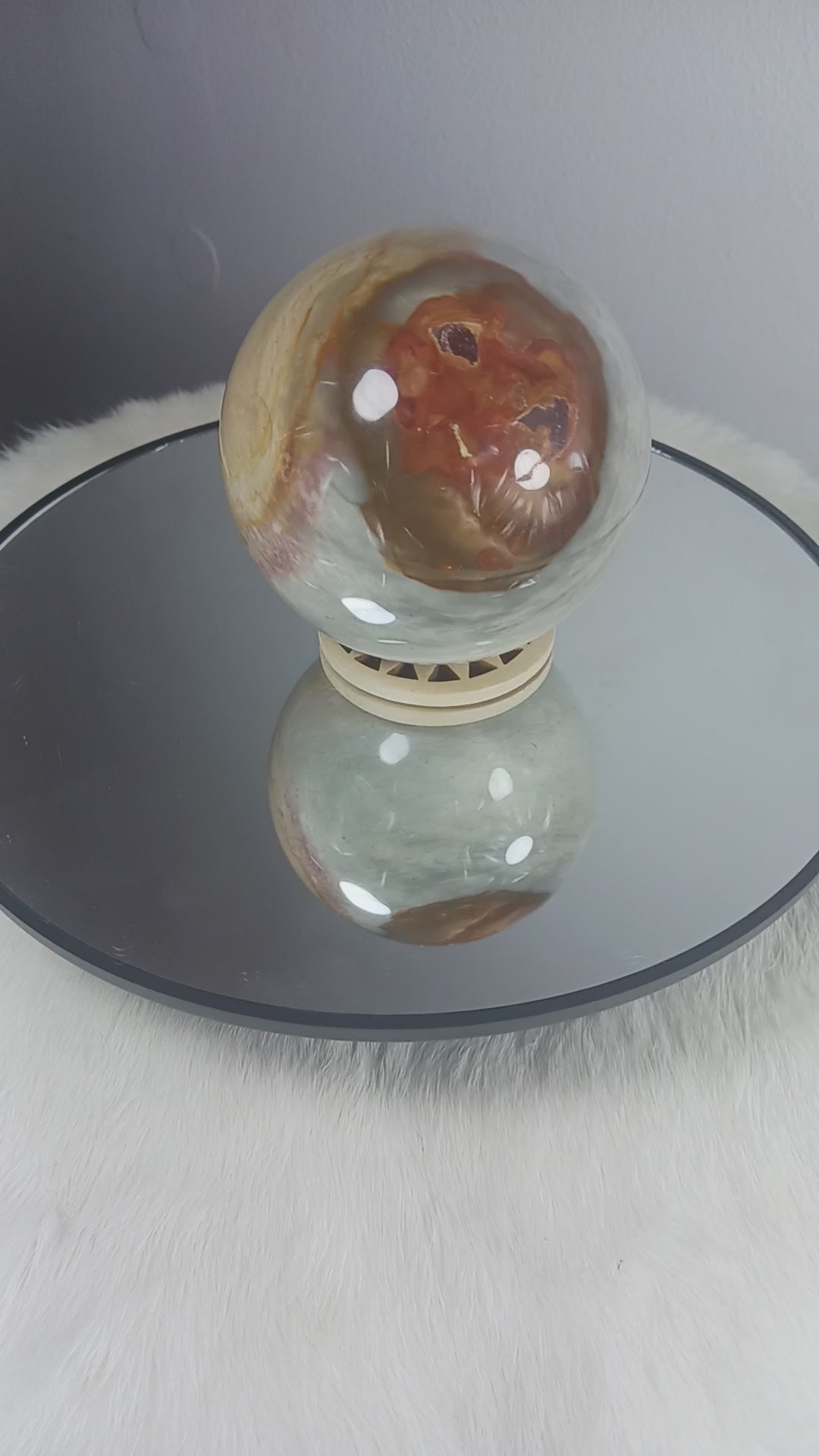 Polychrome Jasper Crystal Sphere
Norse Magic Store