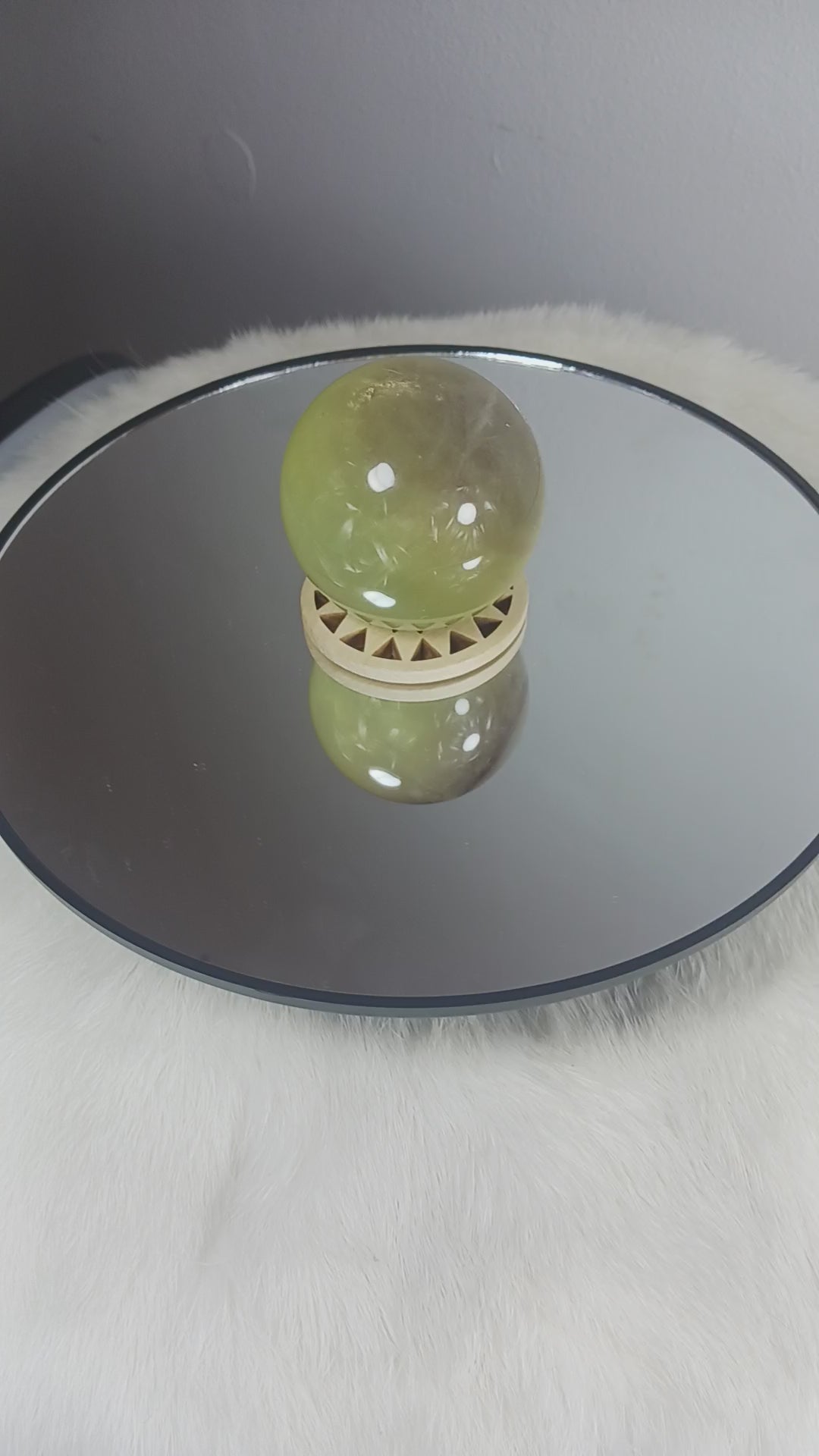 Yellow Fluorite Crystal Sphere
Norse Magic Store