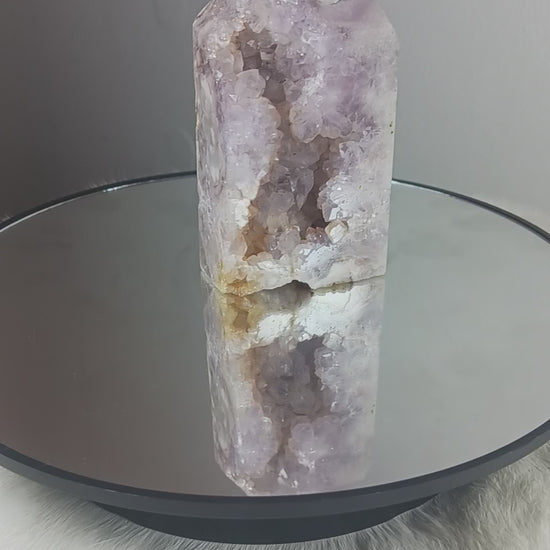 Amethyst Cherry Flower Agate Crystal Tower
Norse Magic Store