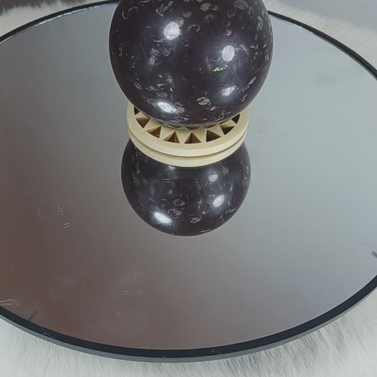  Black Plum Blossom Jade Crystal Sphere
Norse Magic Store