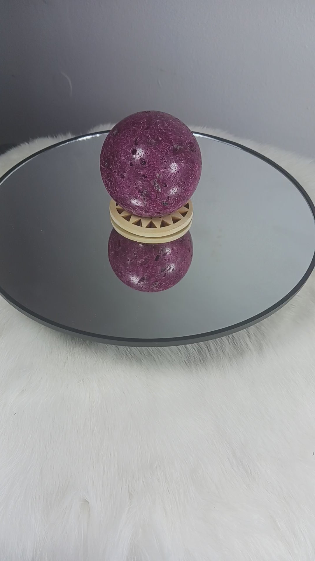 Honeycomb Ruby Crystal Sphere
Norse Magic Store