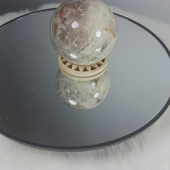 Moonstone crystal sphere
Sunstone crystal sphere
Norse Magic Store