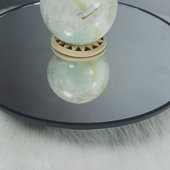 Pistachio Calcite Crystal Sphere
Norse Magic Store