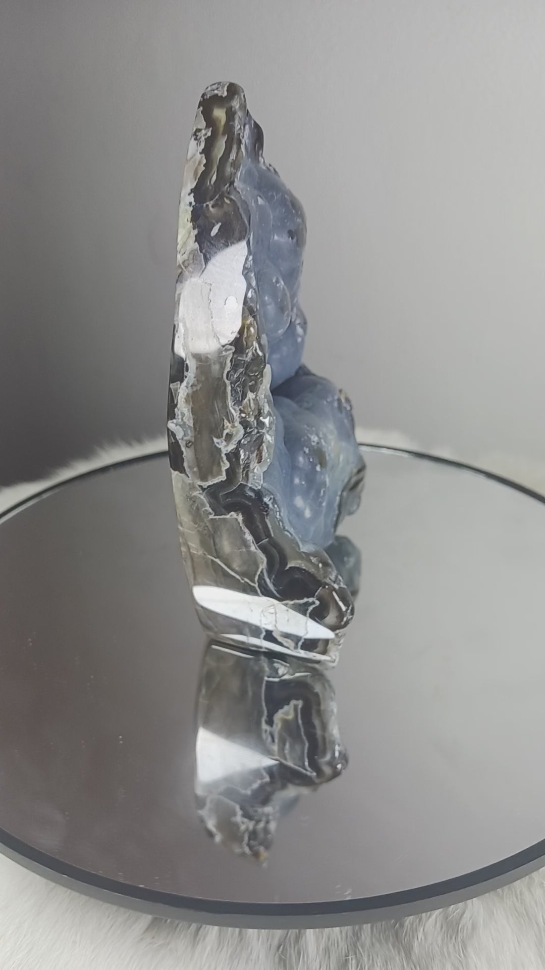 Volcanic Agate Crystal Teardrop Point
Norse Magic Store