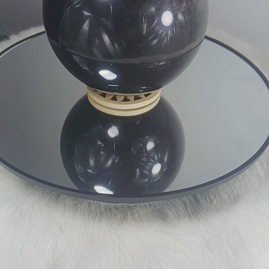 Silver Sheen Obsidian Crystal Sphere
Norse Magic Store