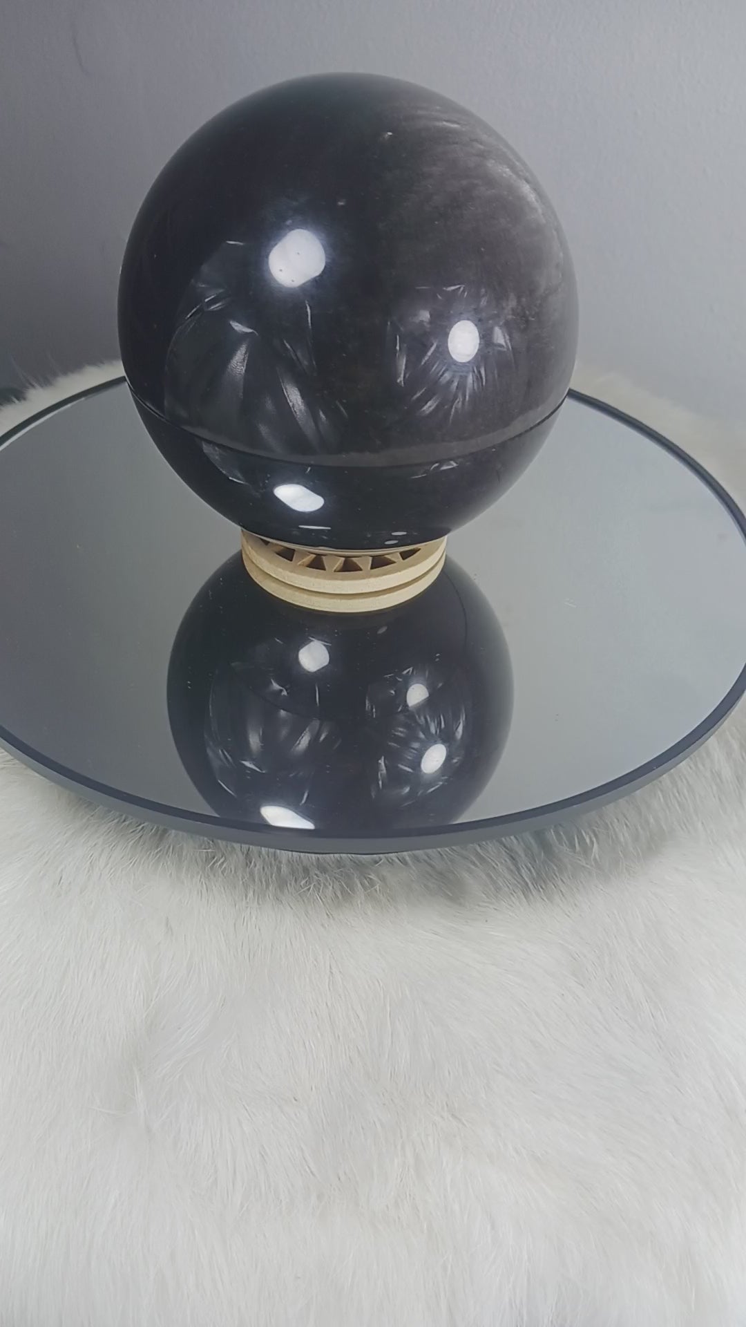 Silver Sheen Obsidian Crystal Sphere
Norse Magic Store