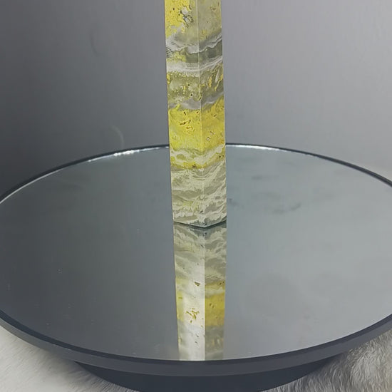 Bumblebee Jasper Crystal Tower
Norse Magic Store