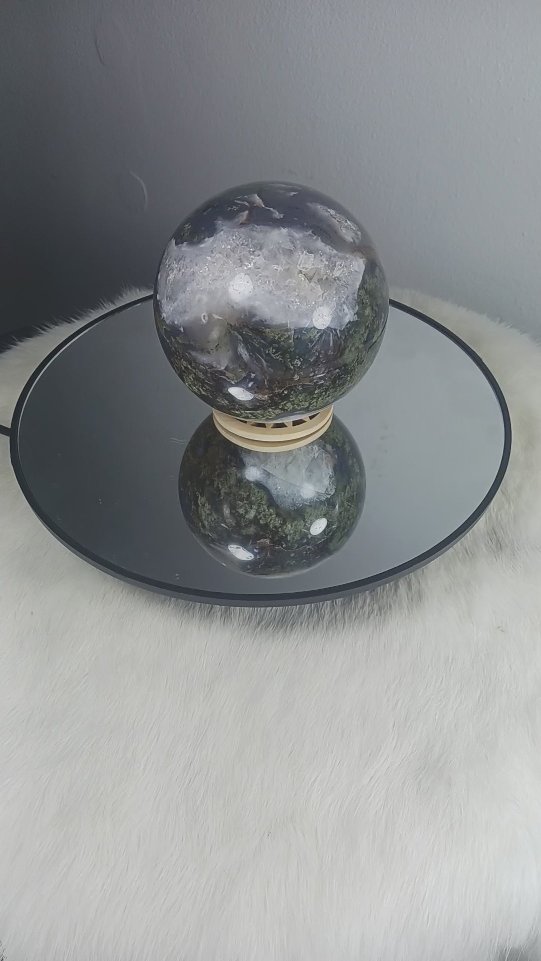 Moss Agate Crystal Sphere
Norse Magic Store