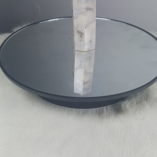 Blue Cherry Flower Agate Crystal Tower
Norse Magic Store