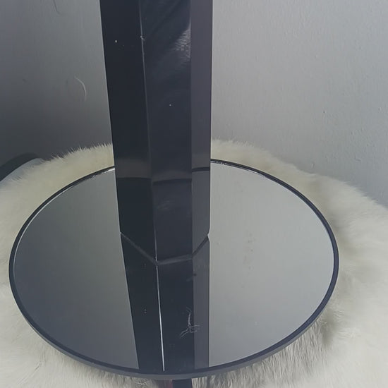 Obsidian Crystal Tall Tower