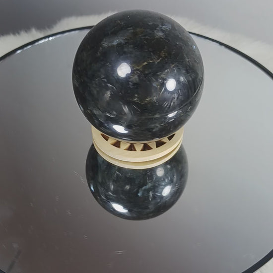 Larvikite Crystal Sphere
Norse Magic Store
