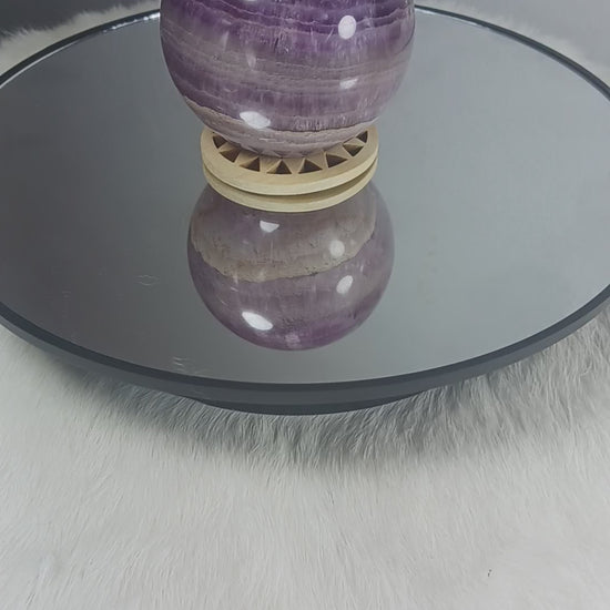 Purple Fluorite Crystal Sphere
Norse Magic Store