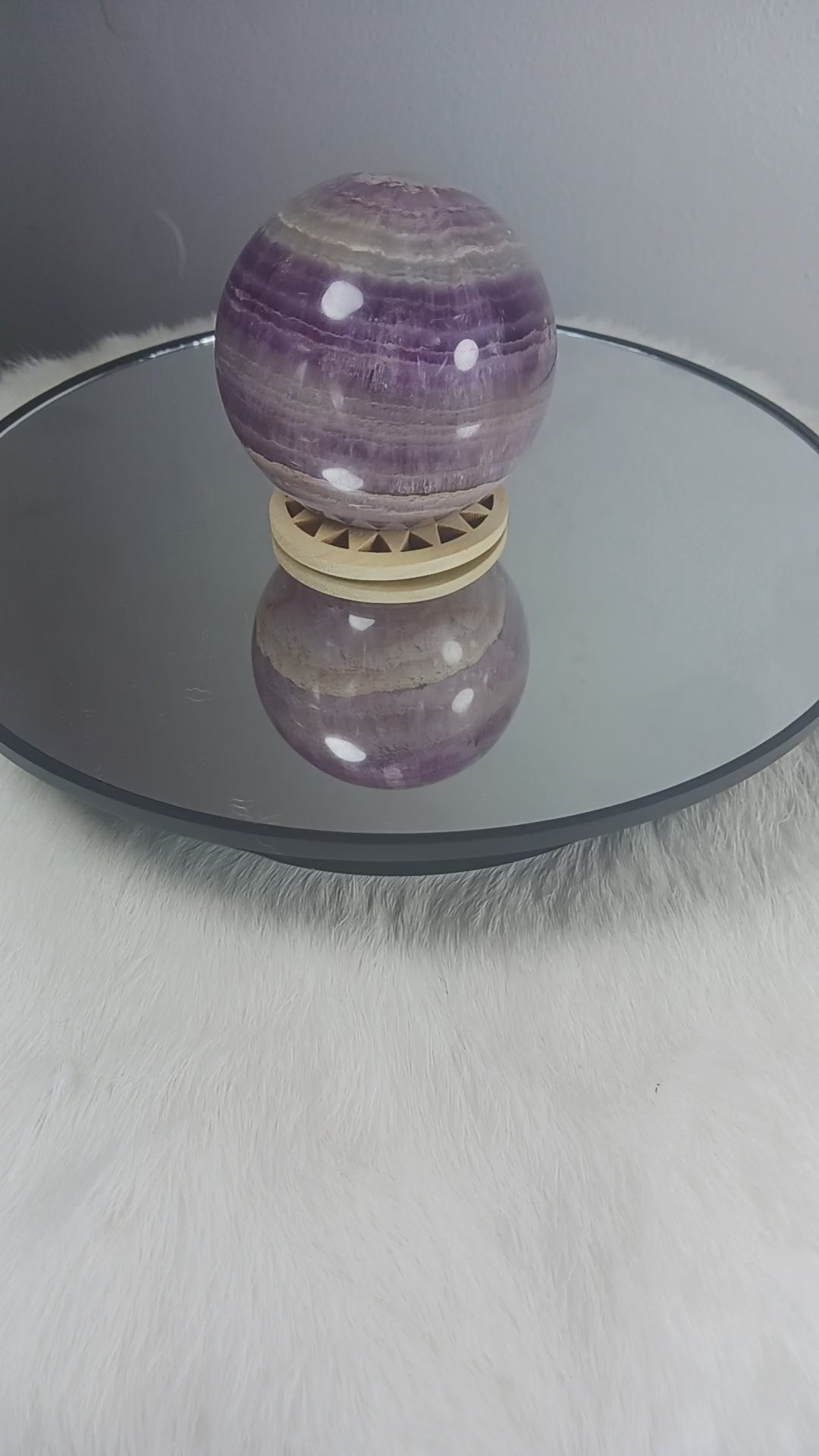 Purple Fluorite Crystal Sphere
Norse Magic Store