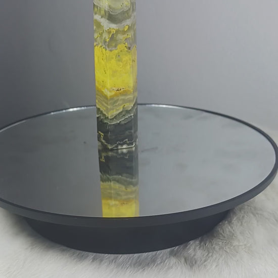 Bumblebee Jasper Crystal Tower
Norse Magic Store