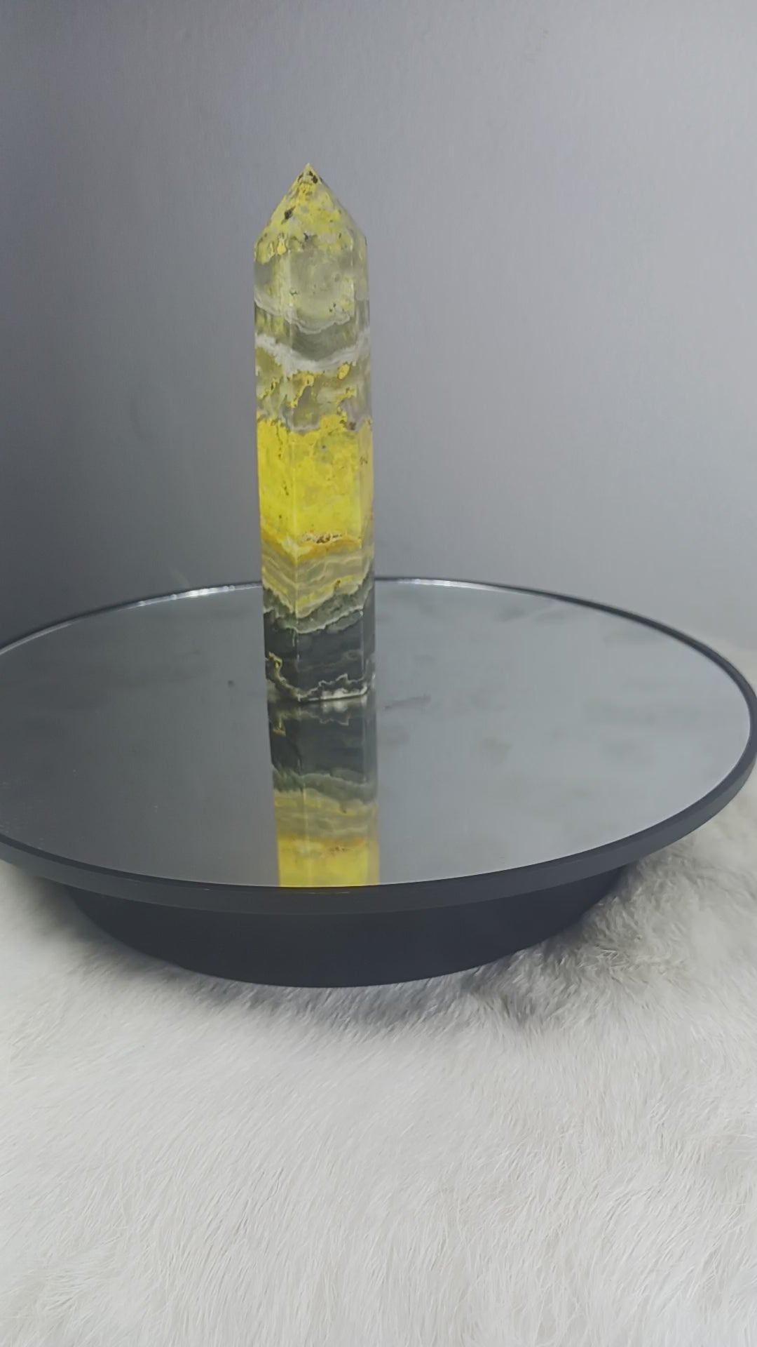 Bumblebee Jasper Crystal Tower
Norse Magic Store