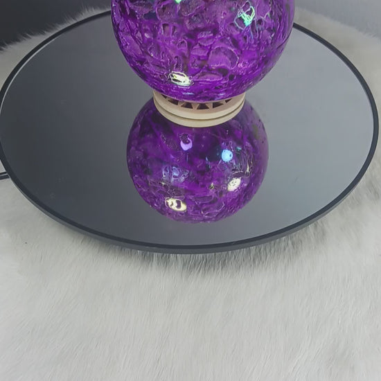 Purple Aura sphalerite Crystal Sphere
Norse Magic Store